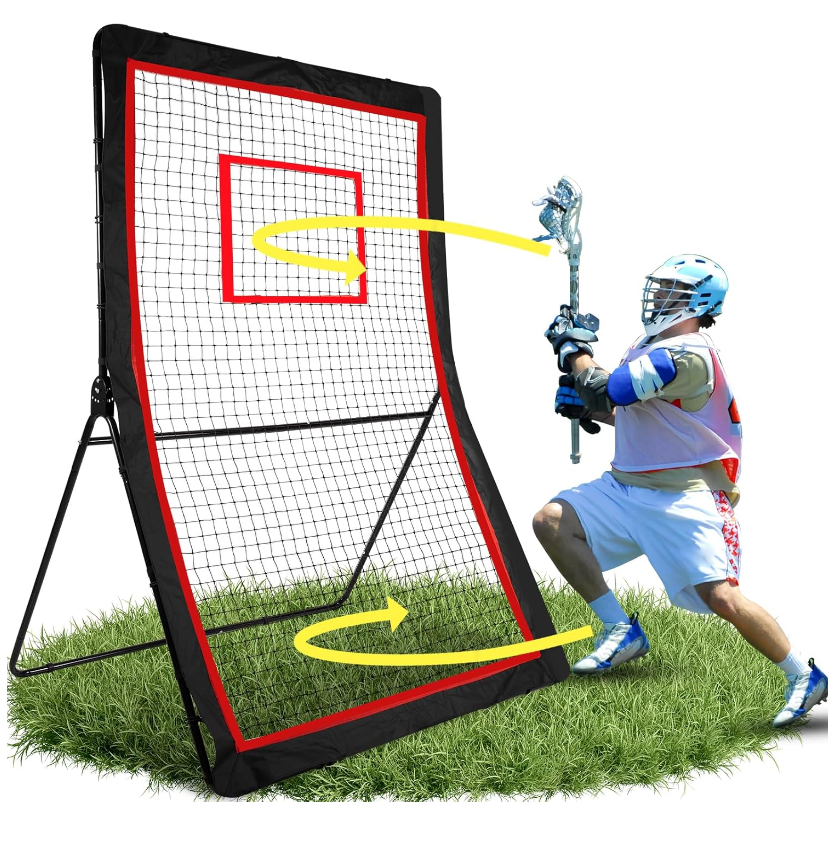 Lacrosse Rebound Tarp with Targets