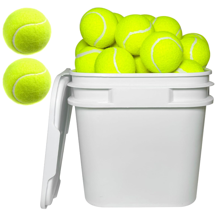 Pressureless Tennis Balls (36-Pack)